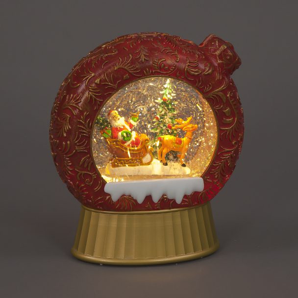 5029936976086 1 SnowTime Light Up Water Bauble With Santa Christmas Decoration.jpg